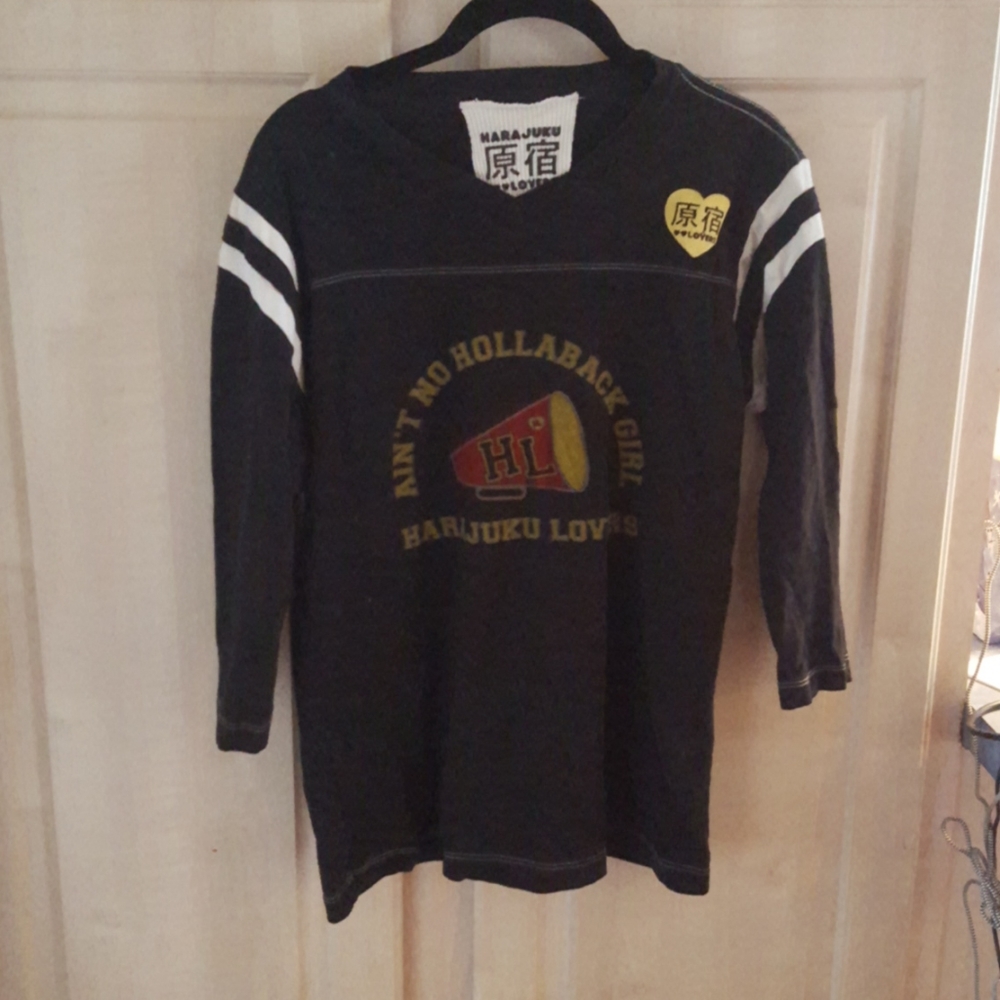 HARAJUKU LOVERS HENLEY MEDIUM